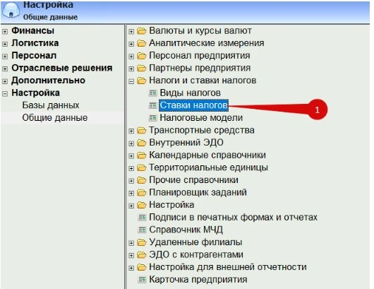 БЭСТ-5.Аптека. Ставки налогов